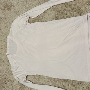 Lululemon swiftly tech long sleeve crew size 12 LIGHT PINK COLOR.